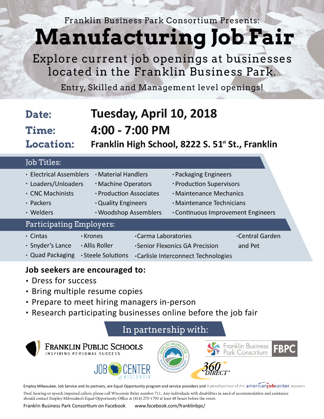 FBPC Job Fair